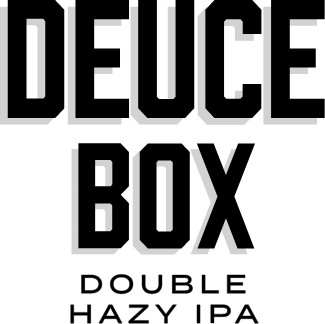 Deuce Box Double hazy IPA logo name