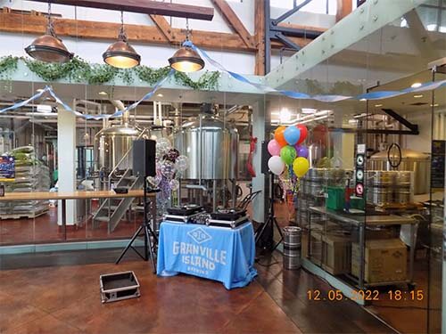 beer distiller in brewery