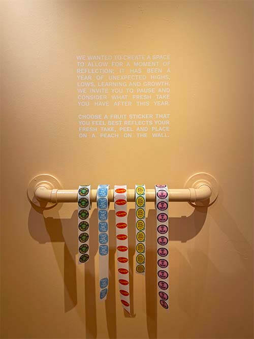 stickets on handrails