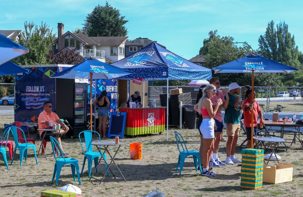 "Kitsfest GIB beer garden"