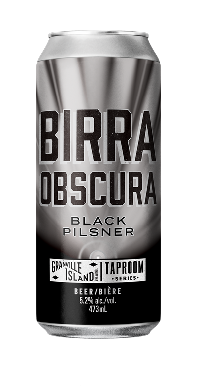 birra obscura beer can