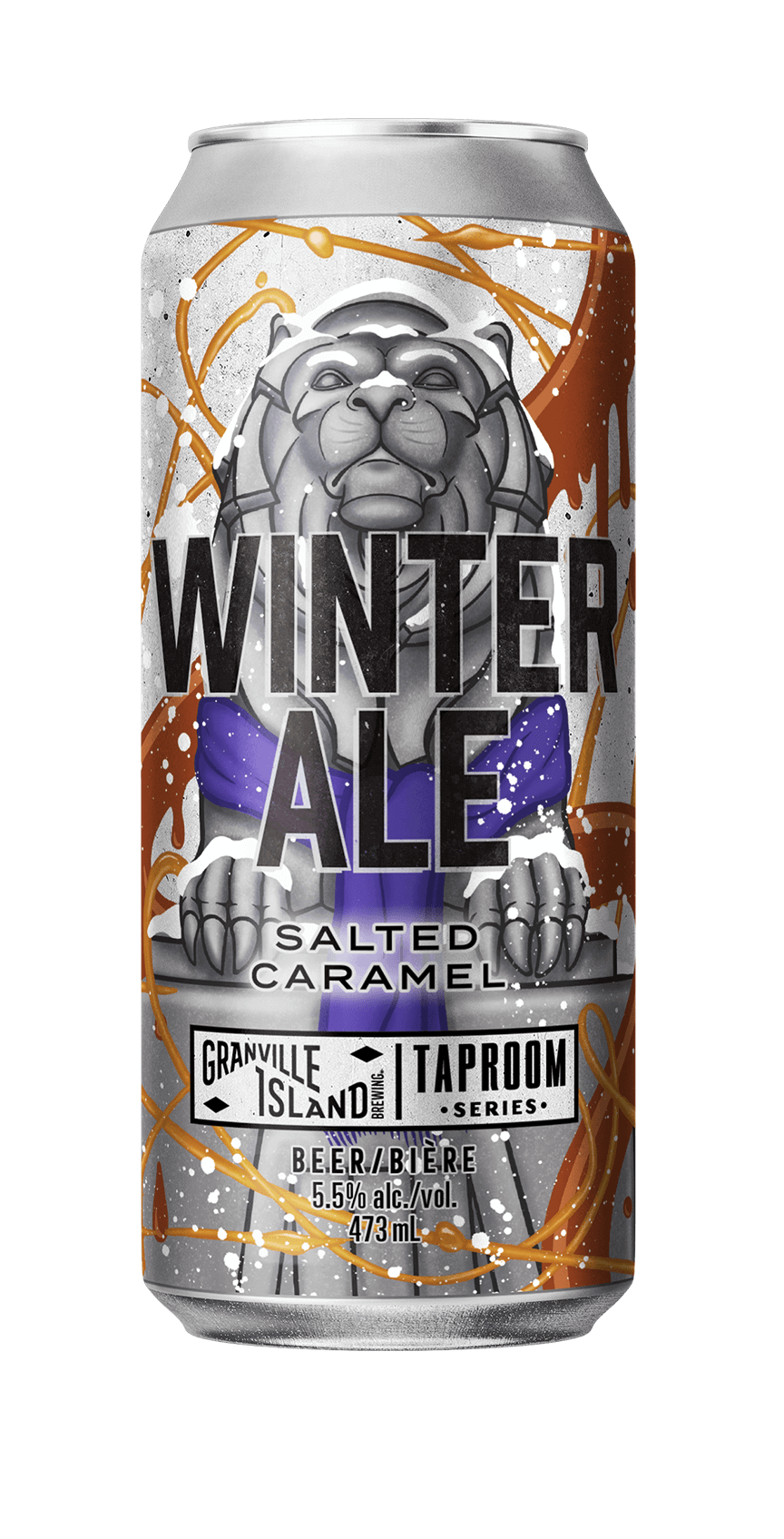 Winter Ale Salted Caramel beer can