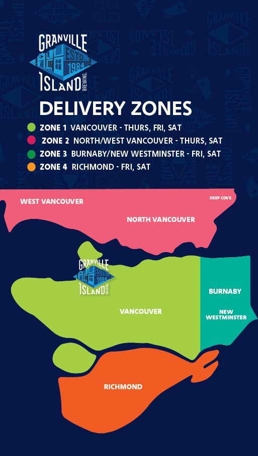 Map Delivery Zones GIB