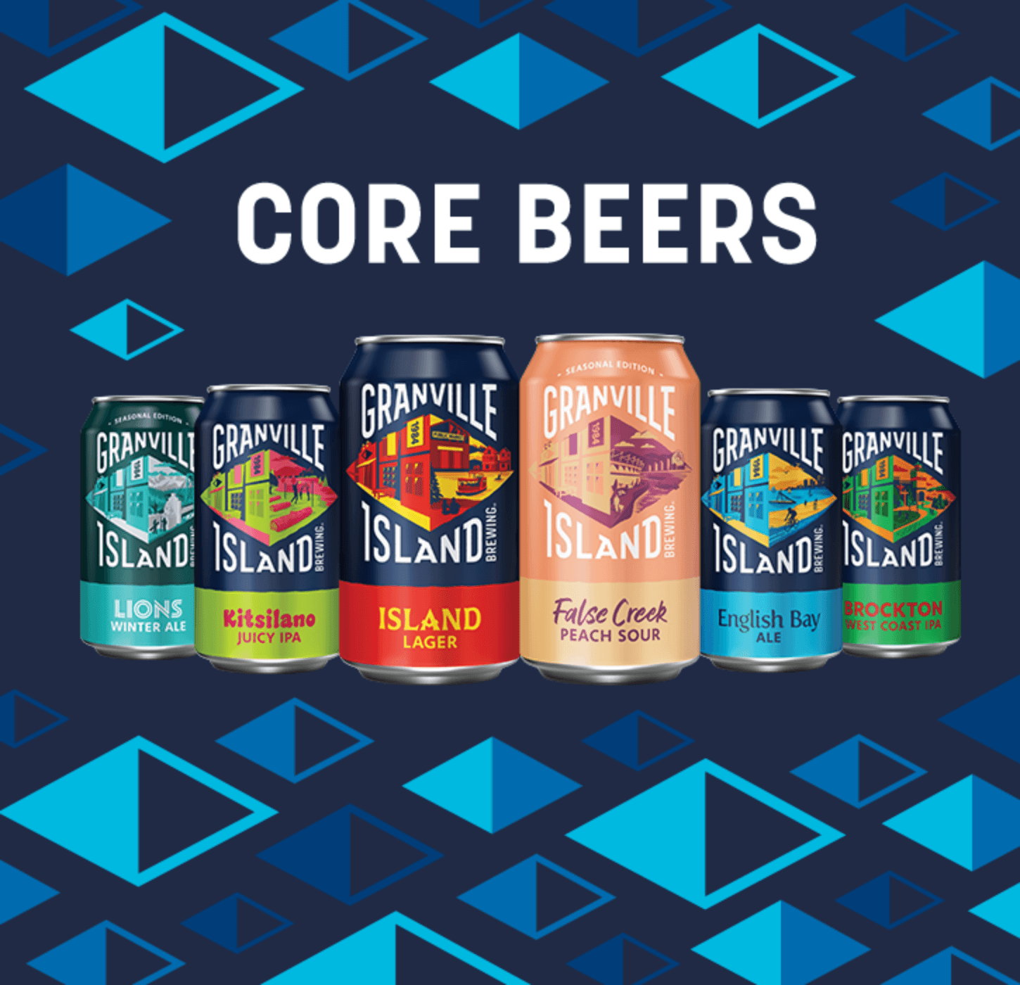 core beers cans