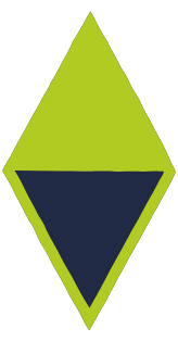 green rhombus